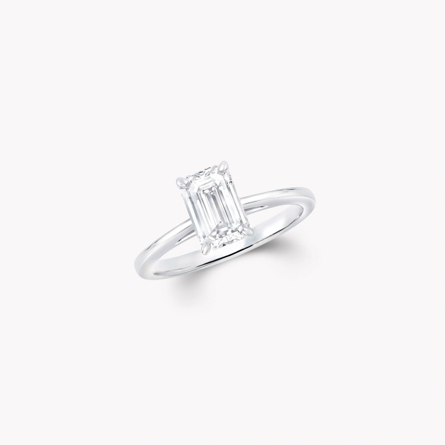 Emerald Solitaire Ring