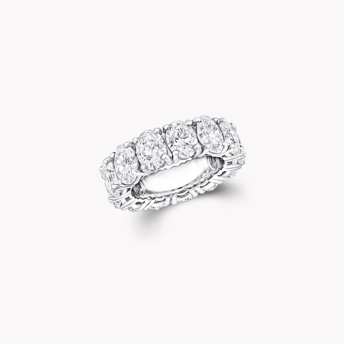 Oval Eternity Band