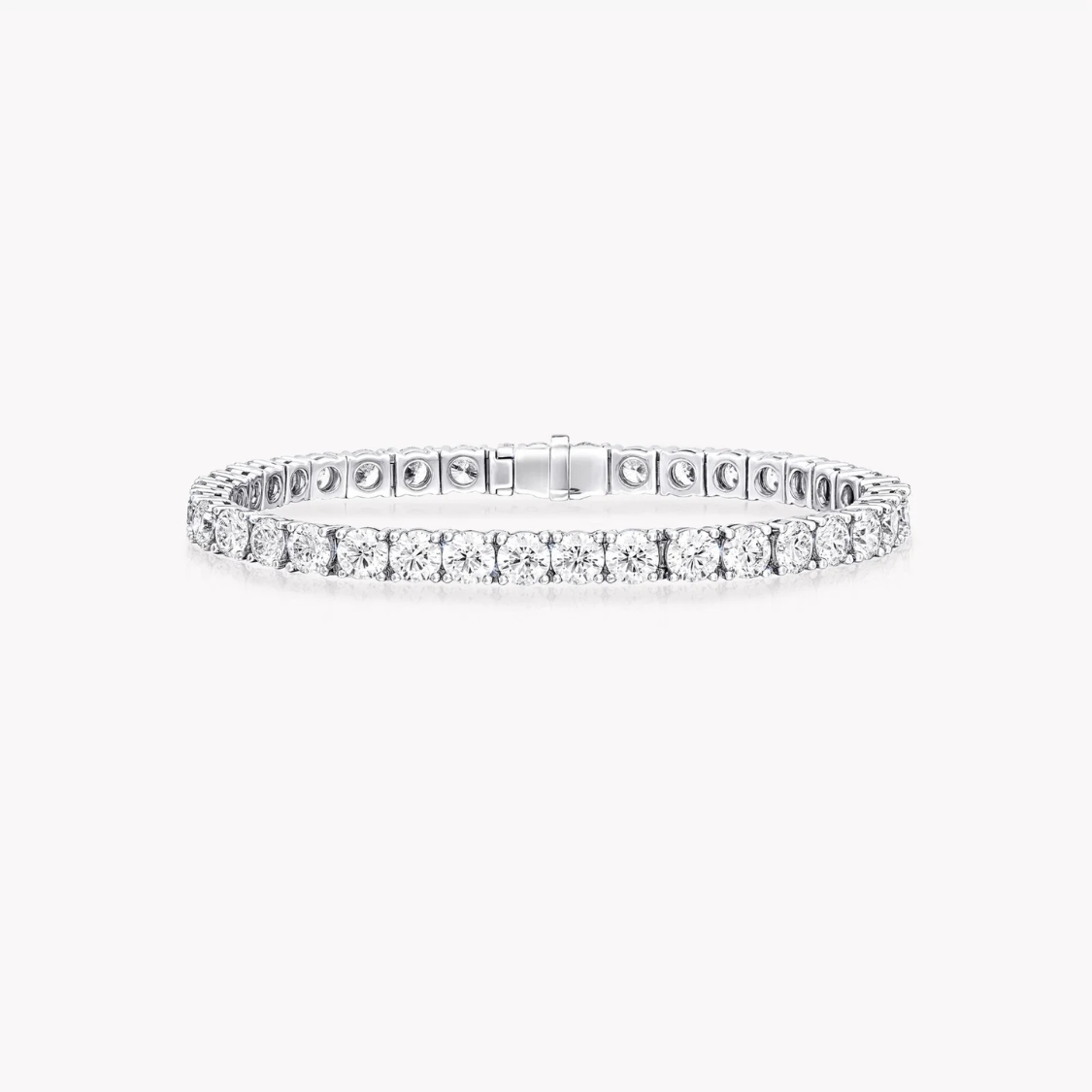 Round Cut Tennis Bracelet