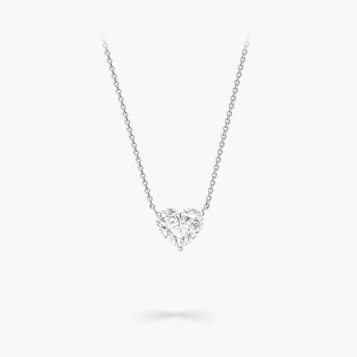 Heart Solitaire Pendant