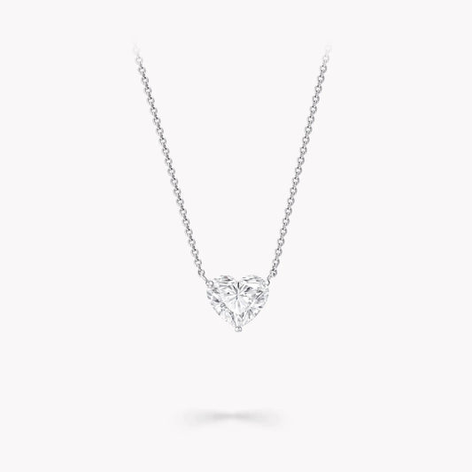 Heart Solitaire Pendant
