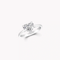 Heart Solitaire Ring