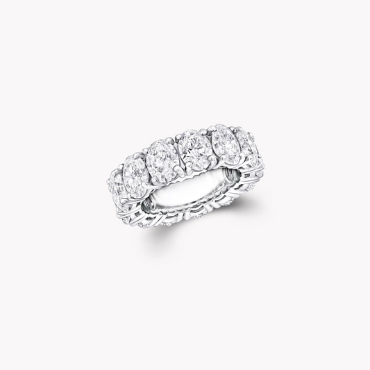 Oval Eternity Band