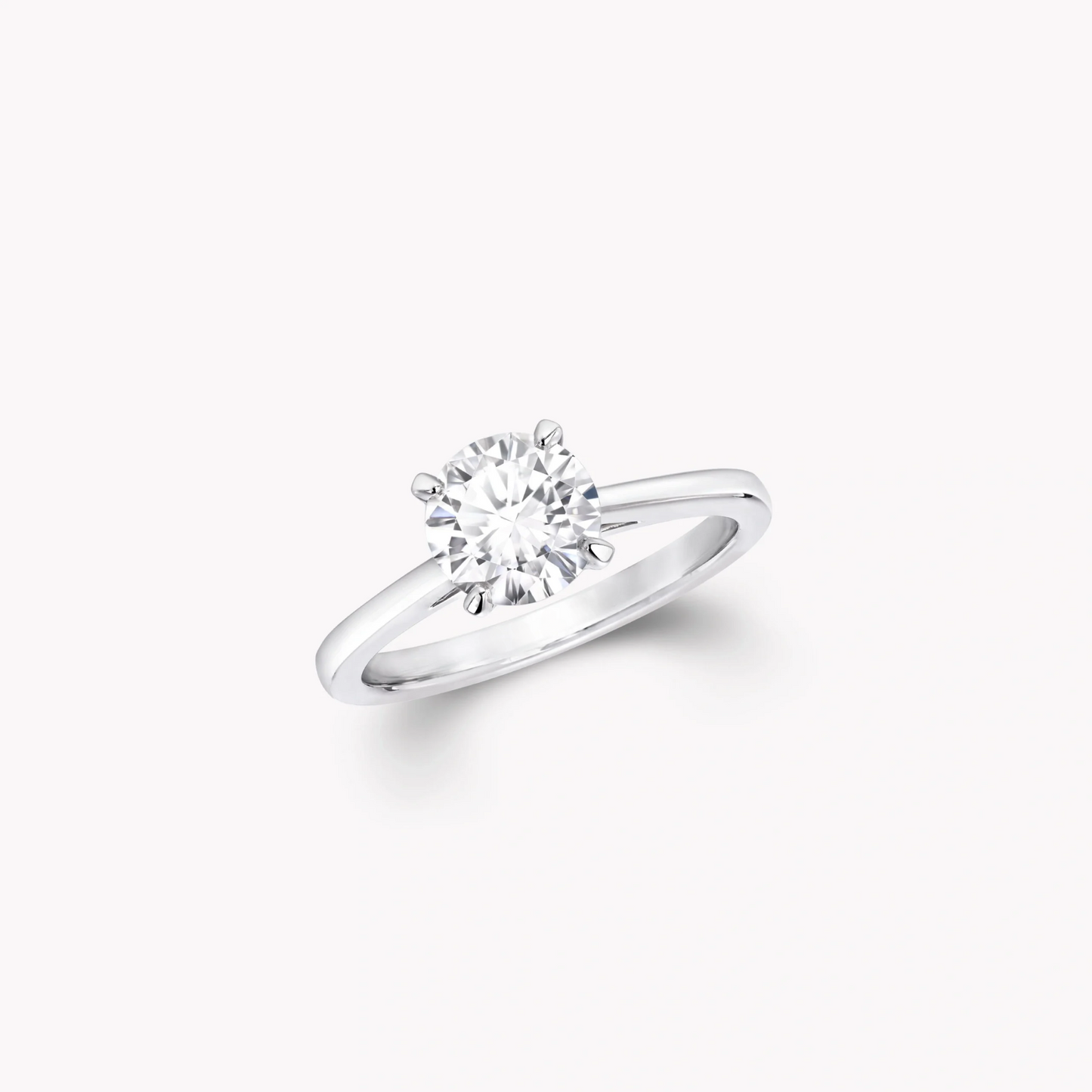 Round Solitaire Ring