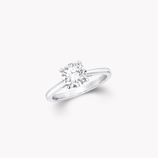Round Solitaire Ring